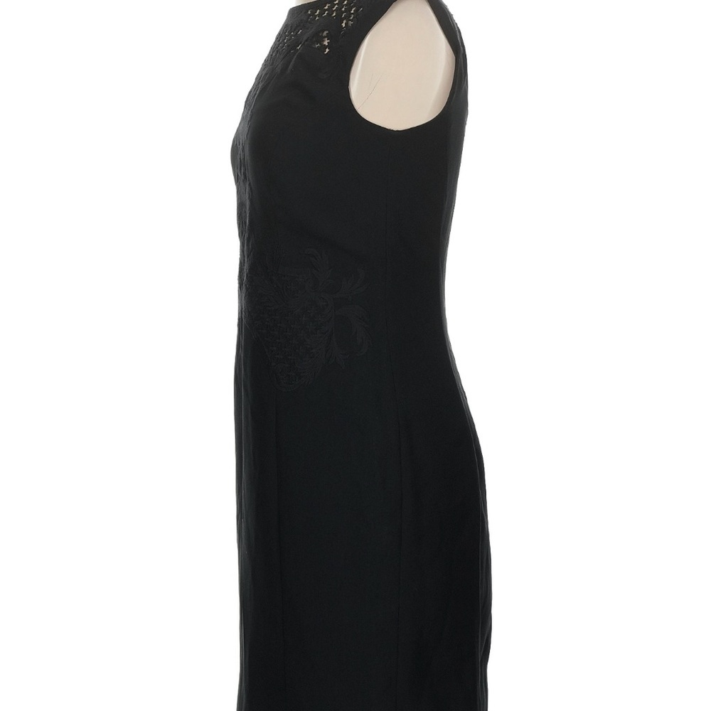 Etcetera Black Lace Detail Midi classy little black dress size 00 - Picture 3 of 5